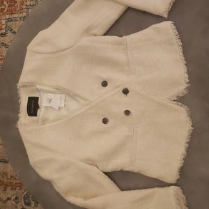 Banana Republic Factory Off-white Blazer, Size 6